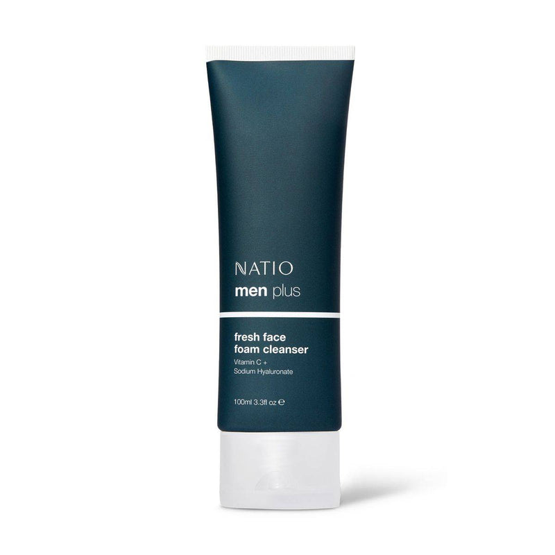 Natio Mens Plus Fresh Face Foam Cleanser 100ml