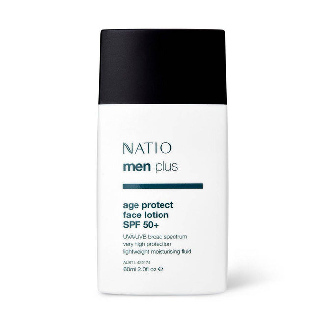 Natio Mens Plus Age Protect Face Lotion SPF50+ 60ml