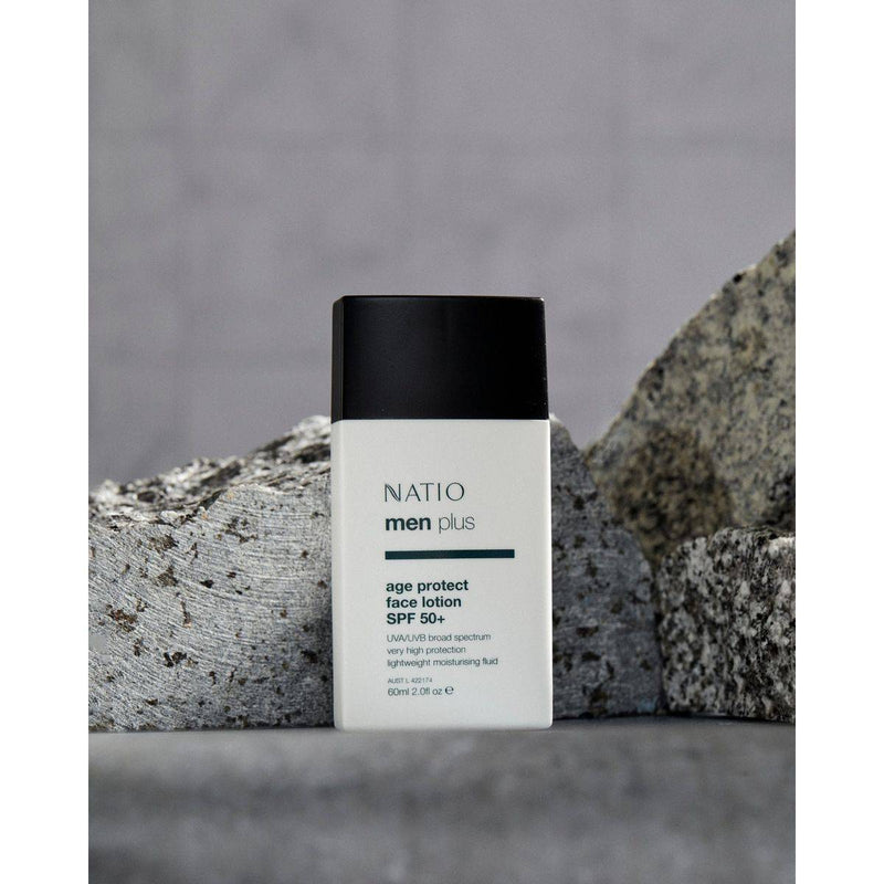 Natio Mens Plus Age Protect Face Lotion SPF50+ 60ml