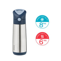 B.Box Hydratio Insulated Drink Bottle Midnight 500ml