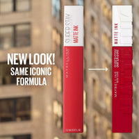 Maybelline Superstay Matte Ink Bricks Lipstick 520 Champion