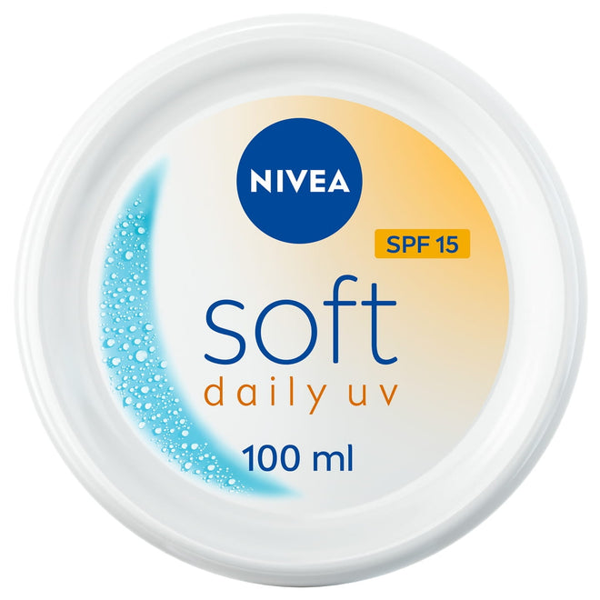 Nivea Soft Daily UV Moisturizing Cream SPF15 100ml