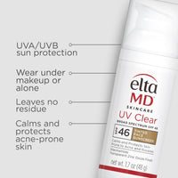 Elta MD UV Clear Face Sunscreen Tinted SPF46 Broad Spectrum 48g