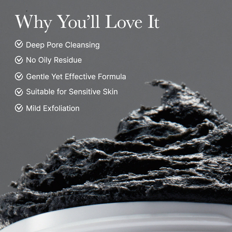 Arencia Black Tea Rice Mochi Cleanser 120g