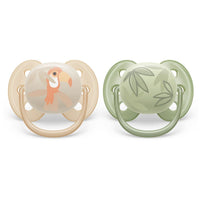Philips Avent Ultra Soft Pacifier 0-6 Months Boy 2 Pack