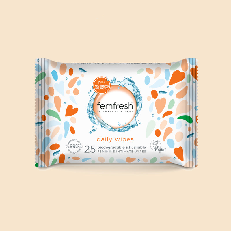 Femfresh Intimate Daily Wipes 25 Pack