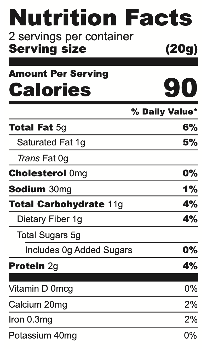 Snack Studio Energy Squares Hazelnut Sea Salt 40g