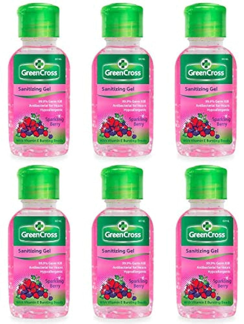 Green Cross Sanitizing Gel Sparkling Berry 60ml