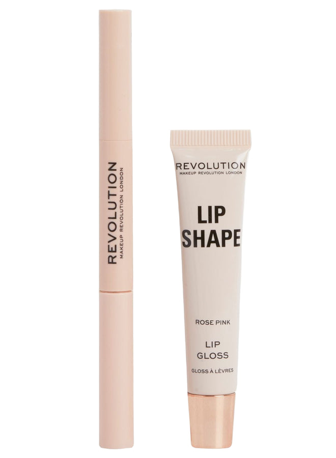 Revolution Makeup Lip Lift Kit Rose Pink