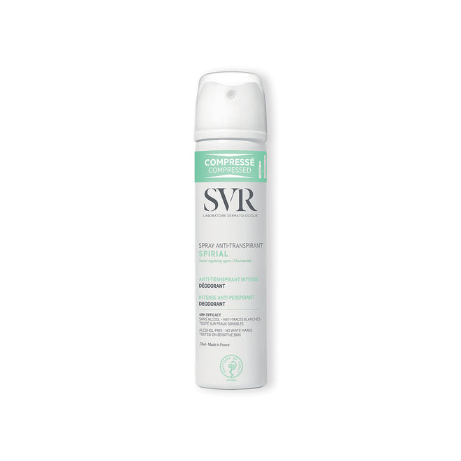 SVR Spirial Intense Antiperspirant Deodorant Spray 75ml