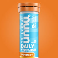 Nuun Daily Hydration For Immune Support Orange Citrus 10 Effervescent Tablets
