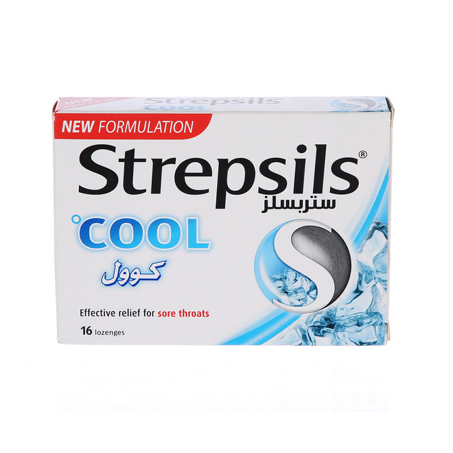 Strepsils Lozenges Cool 16 Pack