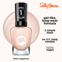 Sally Hansen Miracle Gel Nail Polish Sheer Happiness 14.7ml