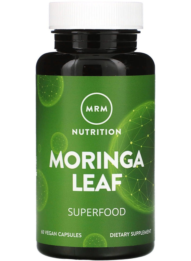 MRM Nutrition Moringa Leaf Superfood 60 Vegan Capsules