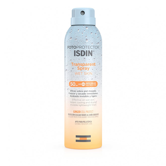 Isdin Fotoprotector Wet Skin Transparent Spray SPF50+ 250ml