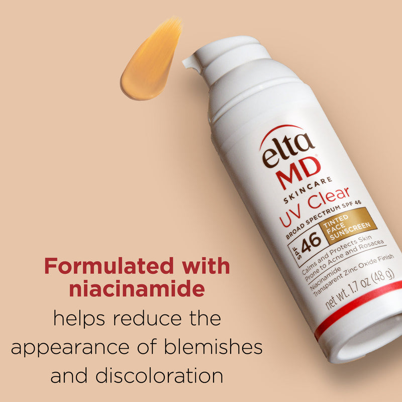 Elta MD UV Clear Face Sunscreen Tinted SPF46 Broad Spectrum 48g