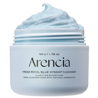 Arencia Fresh Blue Hyssop Rice Mochi Cleanser 120g
