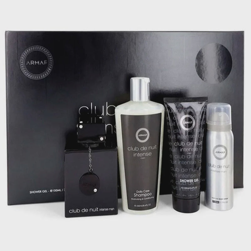 Armaf Club De Nuit Intense Men EDT 105ml + Deo 50ml + Shower Gel 100ml + Shampoo 250ml Gift Set