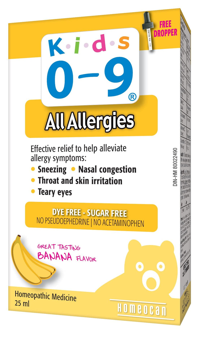 Kids 0 to 9 Allergy 25ml