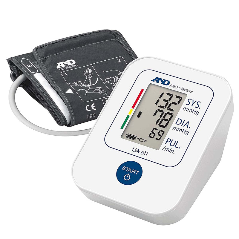 A&D Medical Upper Arm Blood Pressure Monitor UA-611 Simple