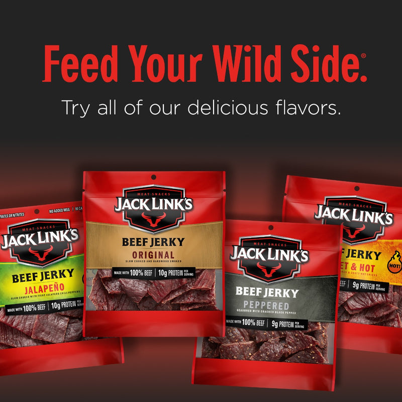 Jack Links Protein Snacks Beef Jerky Teriyaki 25g