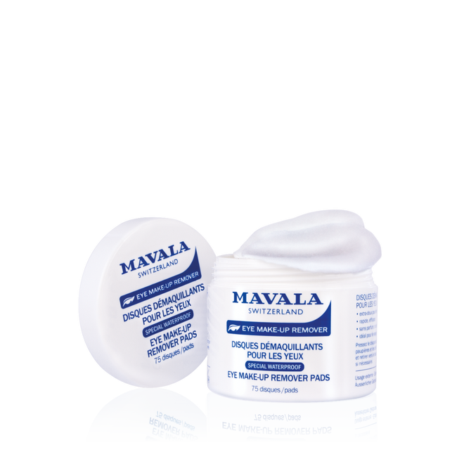 Mavala Eye Make Up Remover Pads 75 Pieces