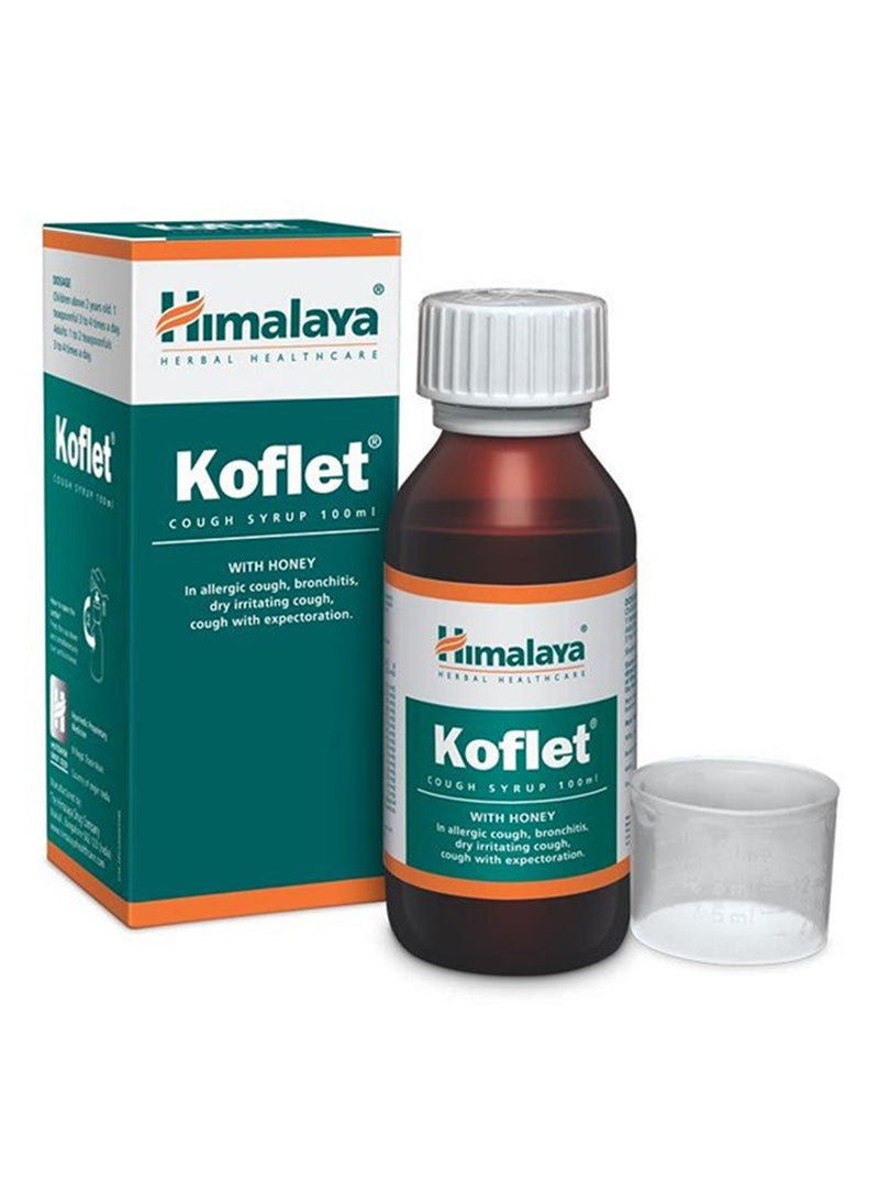 Himalaya Koflet Cough Syrup with Honey 100ml