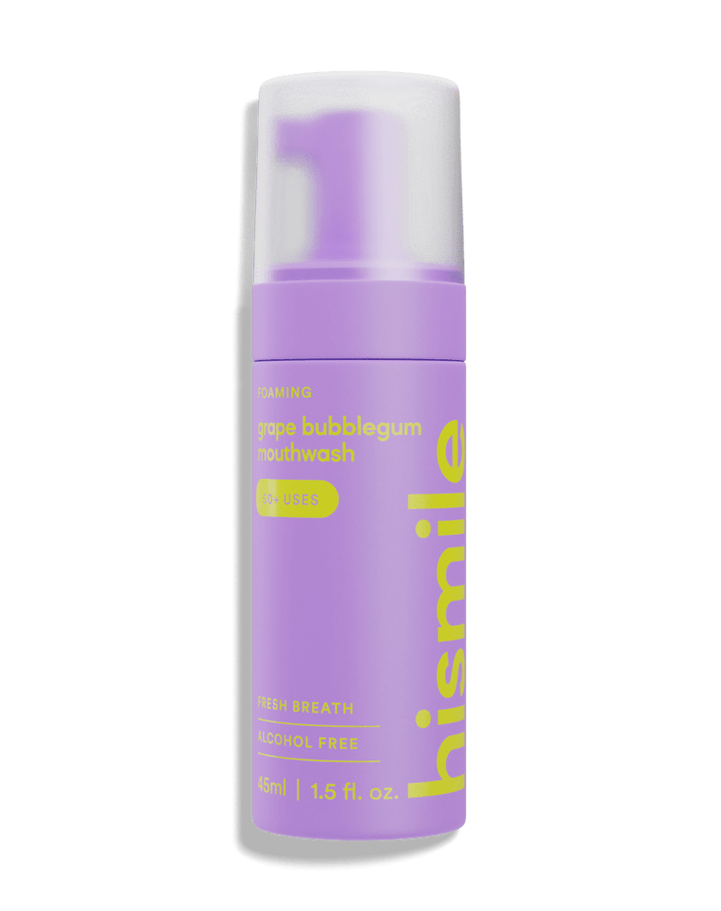 Hismile Foam Mouthwash Grape Bubblegum 45ml