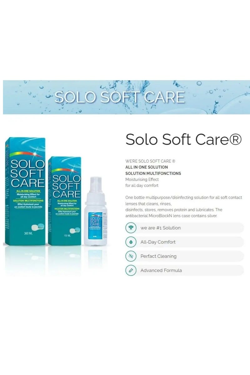 Solo Soft Care Lens Solution 60ml