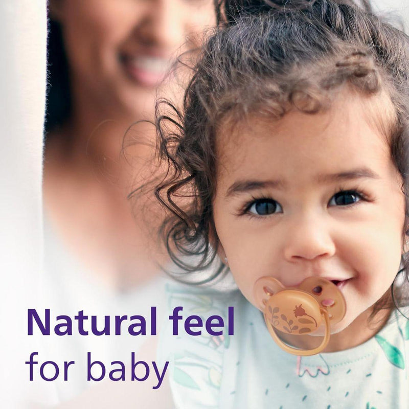 Philips Avent Ultra Soft Pacifier 0-6 Months Girl 2 Pack