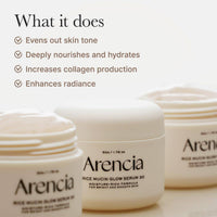 Arencia Rice Mucin Glow Serum 30 50g