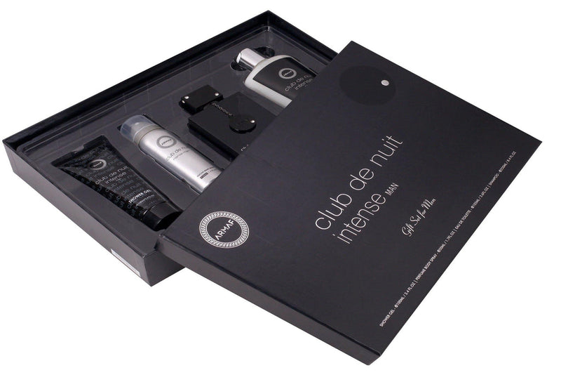 Armaf Club De Nuit Intense Men EDT 105ml + Deo 50ml + Shower Gel 100ml + Shampoo 250ml Gift Set