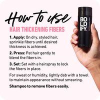 Boldify Hair Building Fiber Dark Brown 28g