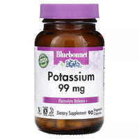 Bluebonnet Potassium 99mg 90 Vegetable Capsules