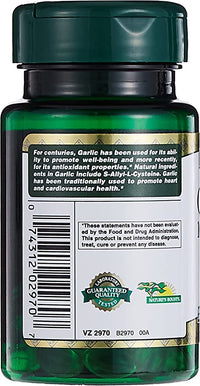 Natures Bounty Garlic Oil 1,000mg 100 Softgel