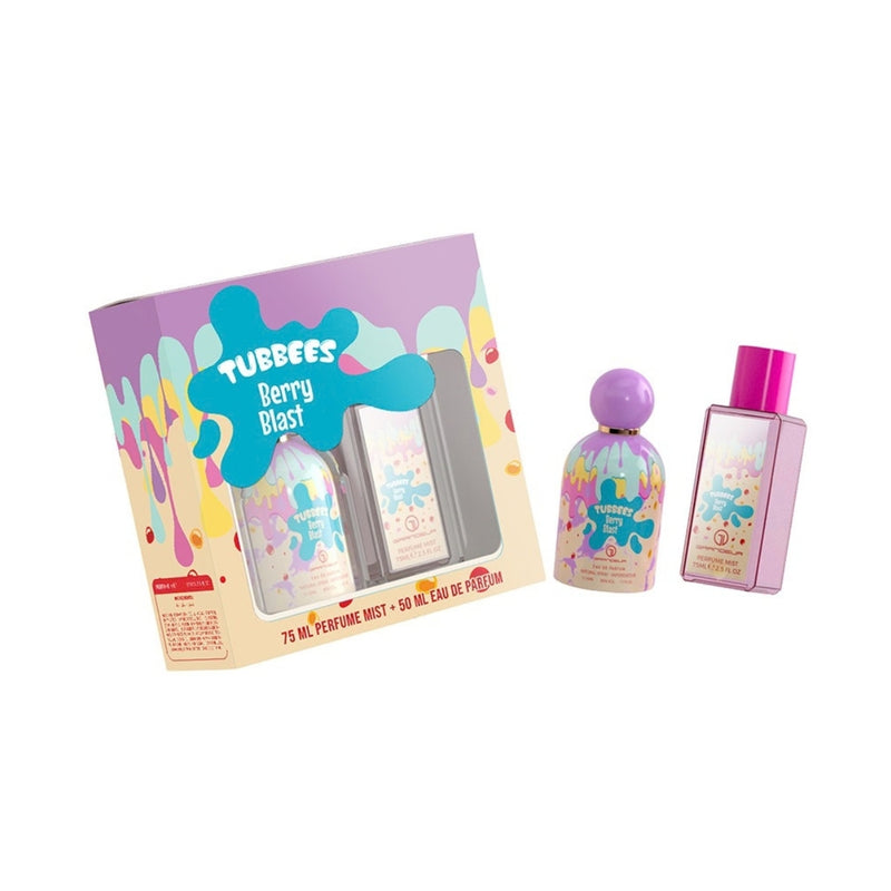 Tubbees Berry Blast Eau de Parfum 50ml + Perfume Mist 75ml Gift Set