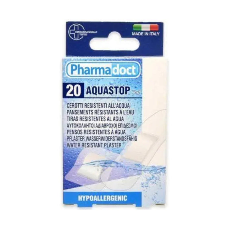 Pharmadoct Aquastop Assorted Sizes 20 Plasters