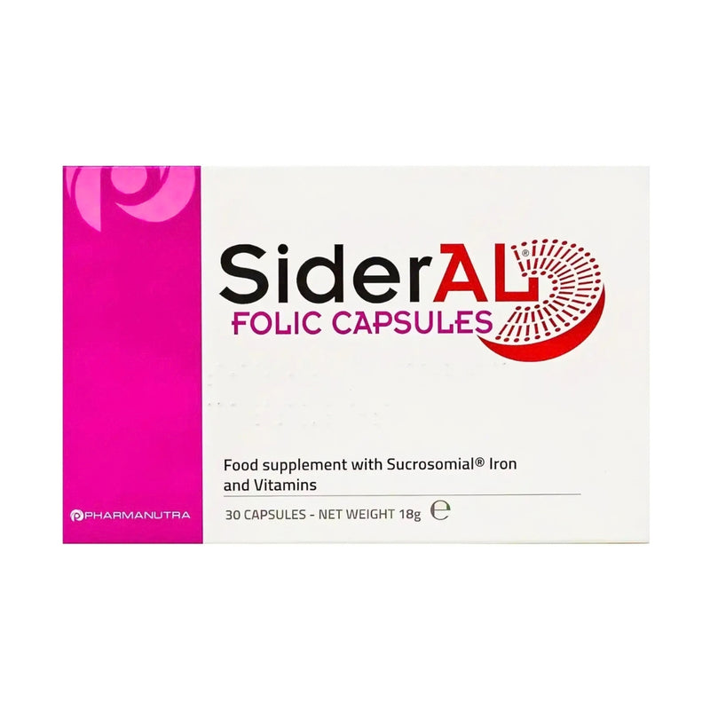 Sideral Folic 30 Capsules