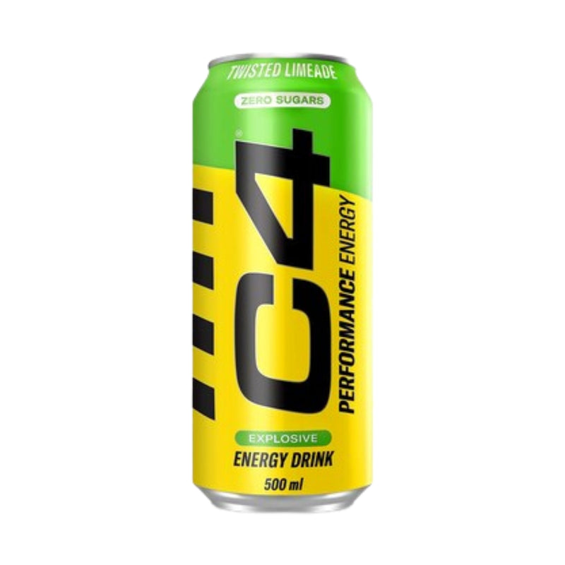 Cellucor C4 Original Energy Drink Zero Sugar Twisted Limeade 500ml