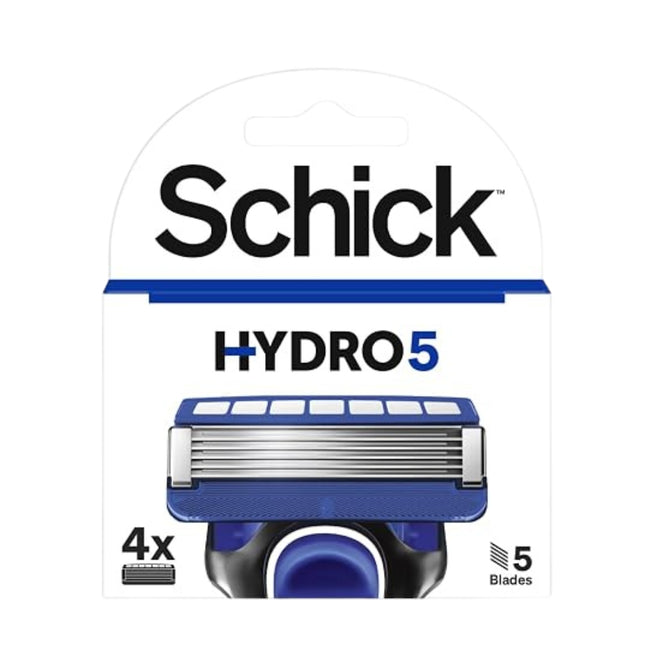 Schick Men Hydro 5 Cartridges Refill 4 Pieces