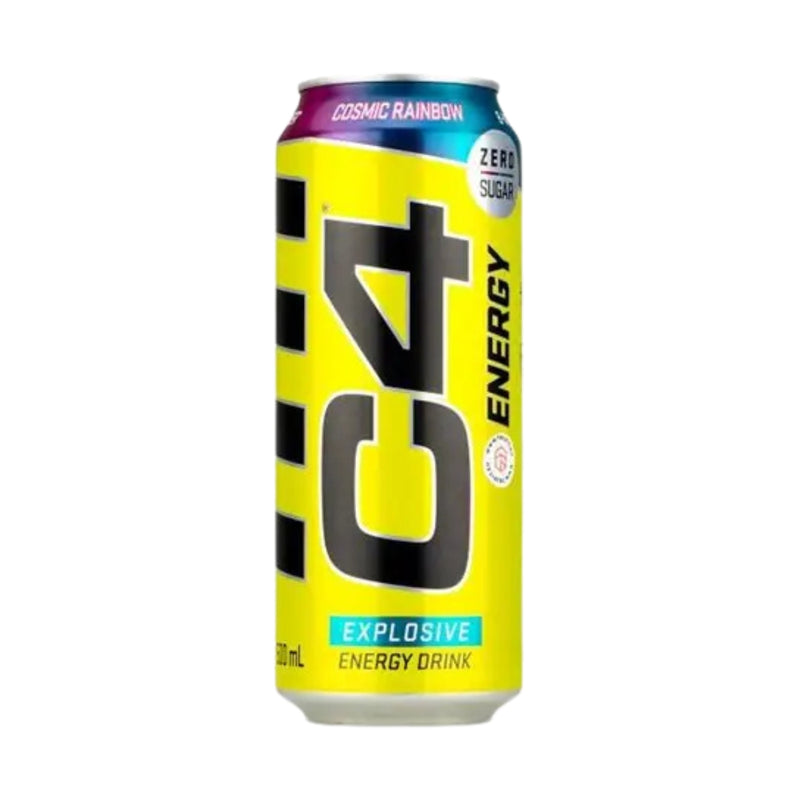 Cellucor C4 Original Energy Drink Zero Sugar Cosmic Rainbow 500ml
