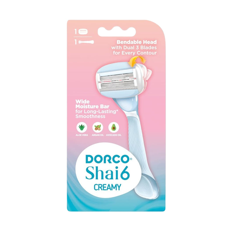Dorco Razor Shai 6 Creamy - For Women