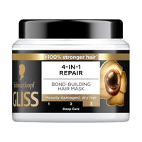 Schwarzkopf Gliss Bond Building Hair Mask 4 In 1 Nourishment 400ml