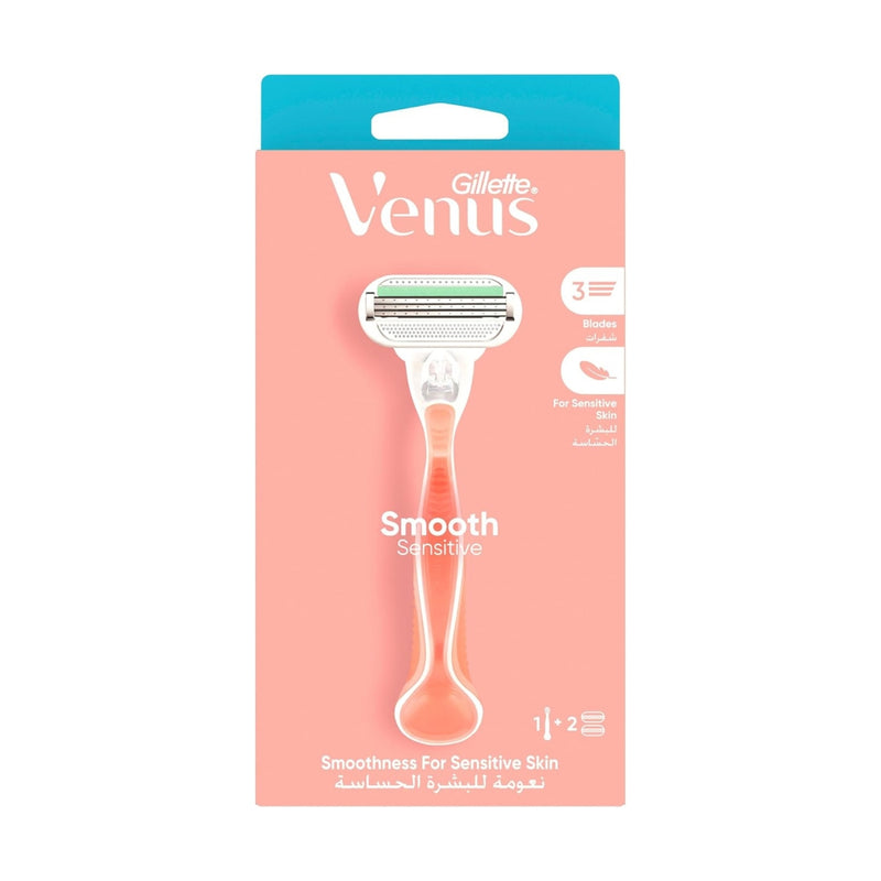 Venus Razor Smooth Sensitive + 2 Refills