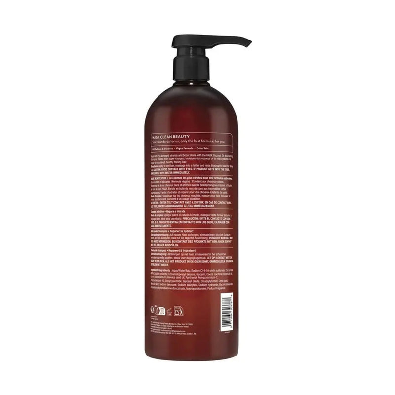 Hask Coconut Oil Nourishing Shampoo 1L