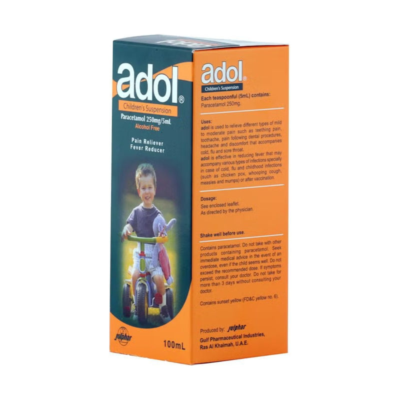 Adol 250mg/5ml Suspension 100ml