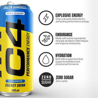 Cellucor C4 Original Energy Drink Zero Sugar Frozen Bombsicle 500ml