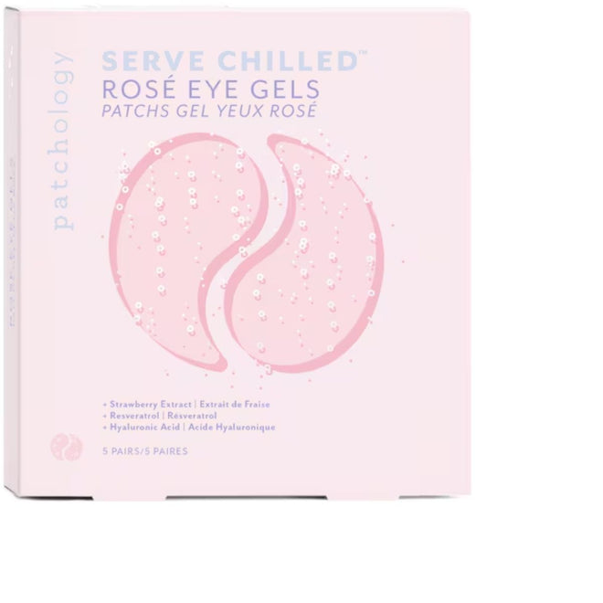 Patchology Serve Chilled Rose Eye Gel 5 Pairs