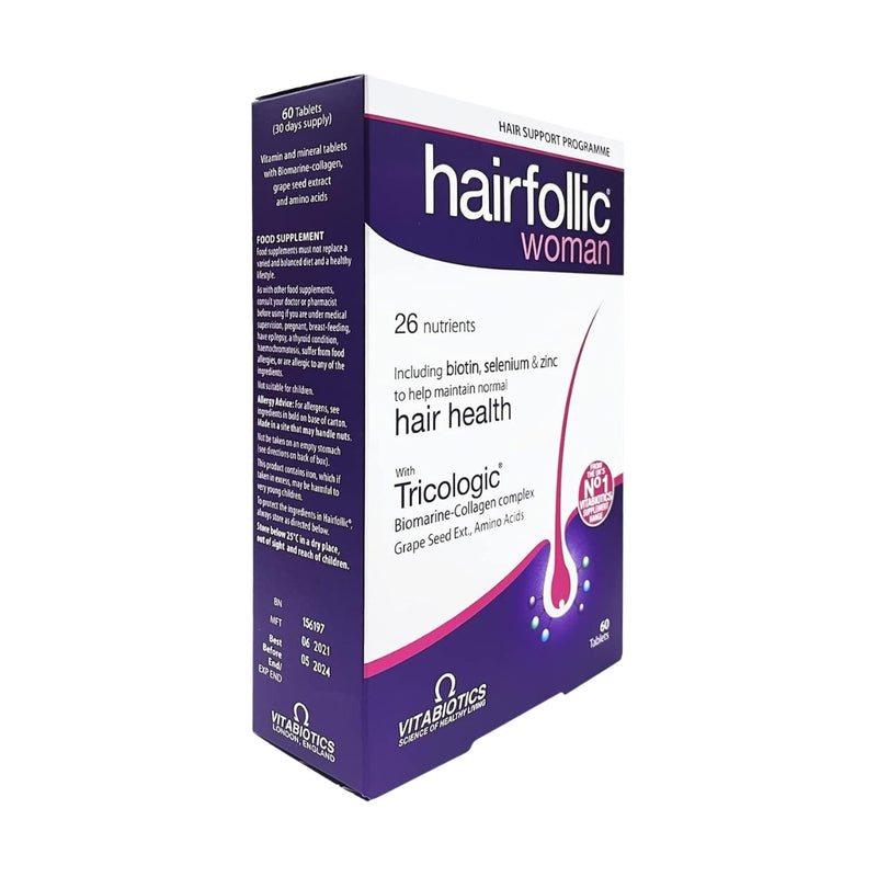 Vitabiotics Hairfollic Woman 60 Tablets