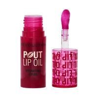 Revolution Makeup Pout Lip Oil Berry Purple 3ml